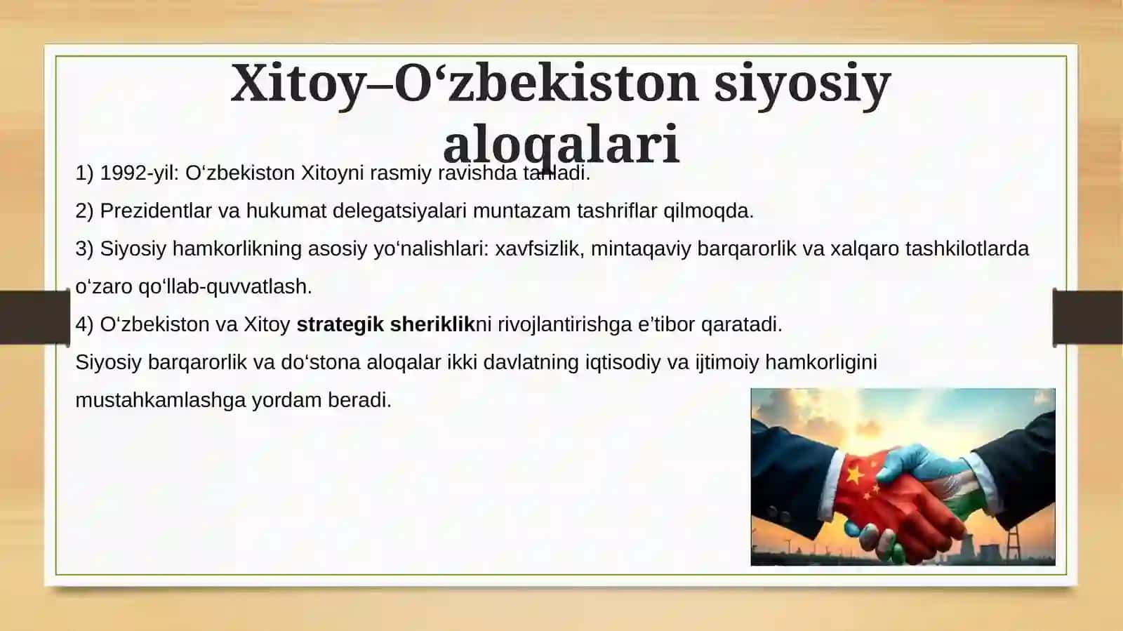 1991–2025-yillarda O‘zbekiston va jahon davlatlari taraqqiyoti | Tayyor slayd (prezentatsiya) 4