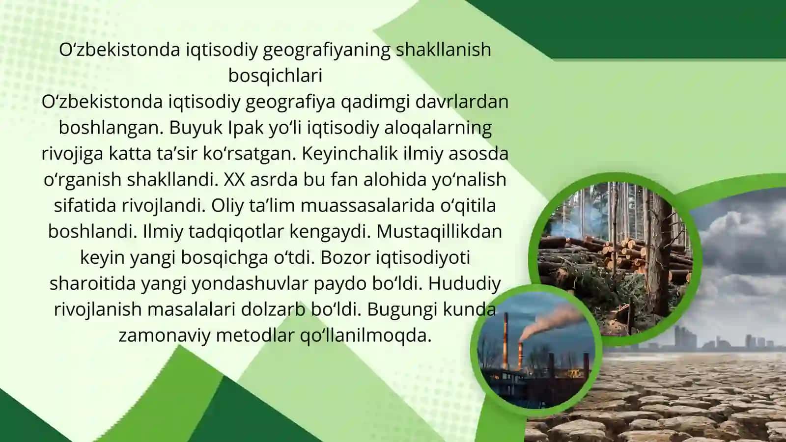 O‘zbekistonda iqtisodiy va ijtimoiy geografiyaning rivojlanish xususiyatlari 4