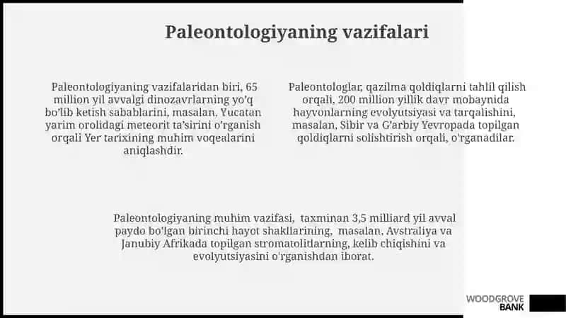 Paleontologiya fanining predmeti 4