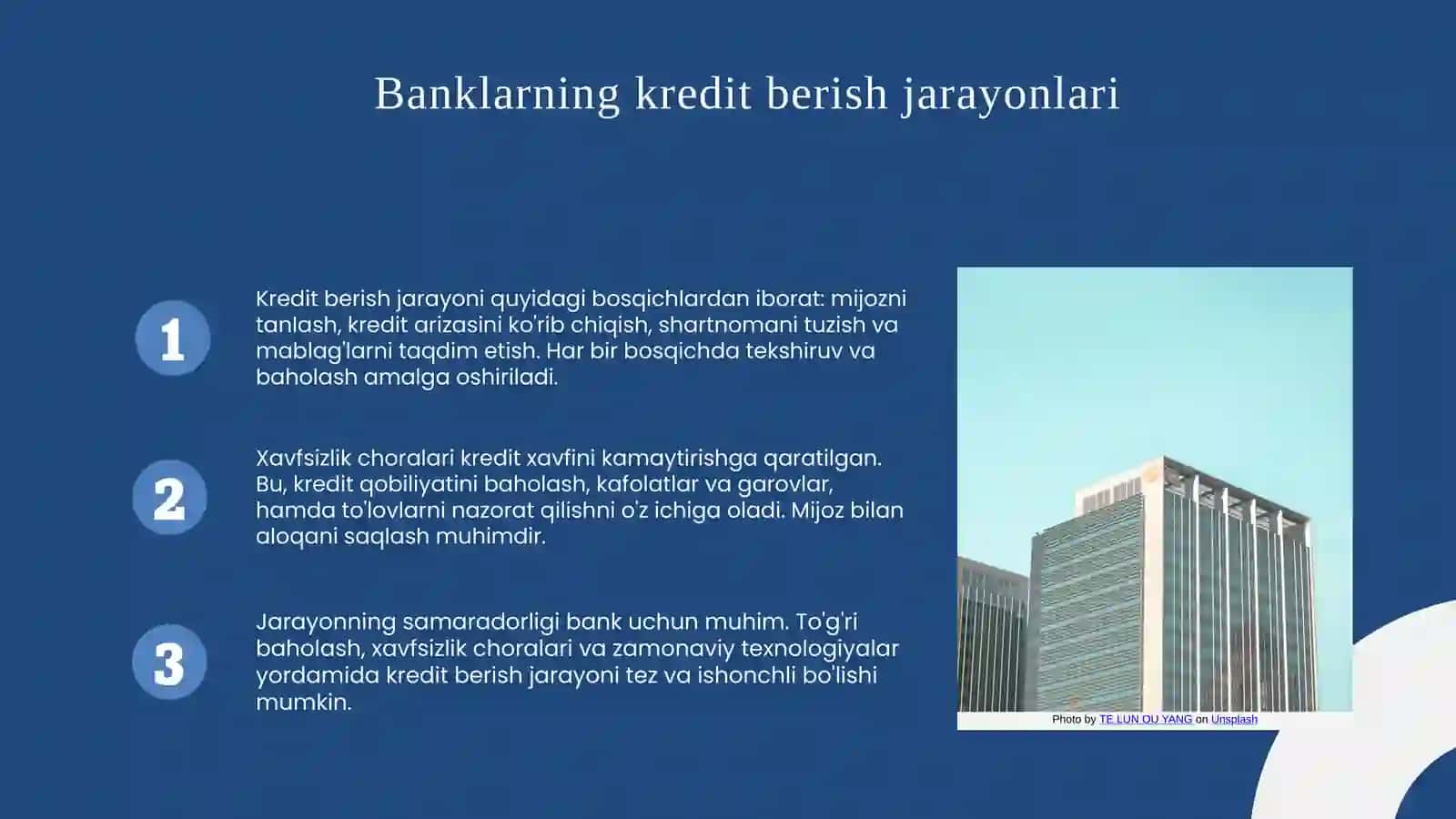 Pul kredit turlarining asosiy turlari 4