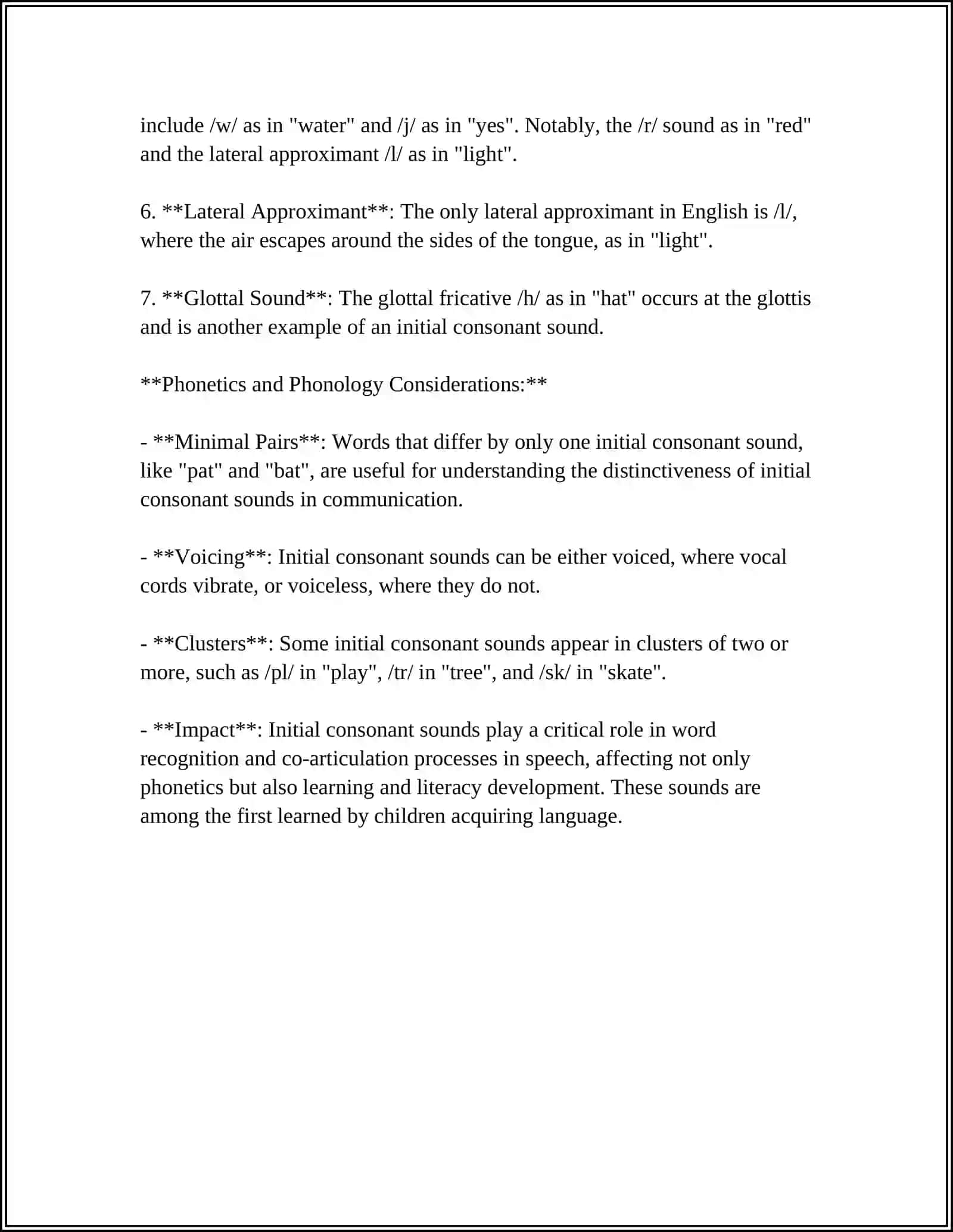 PRACTISE OF CONSONANTS 4