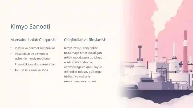 Tog’-kon, Kimyo, Metallurgiya Sanoati va Atrof-muhit Muhofazasi 4