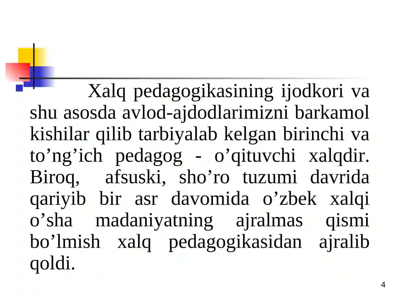 Iqtidorli o‘quvchilar bilan ishlash metodikasi 4
