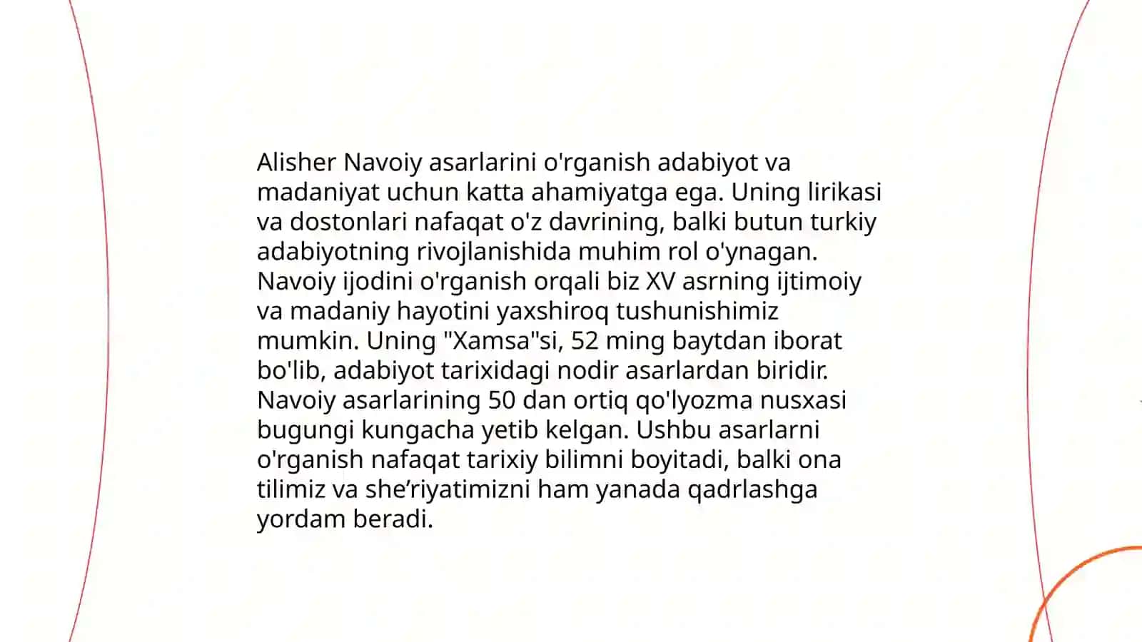 Boshlanģich ta'limda Alisher Navoiy asarlarini òqitish usullari fanining maqsad va vazifalari 4