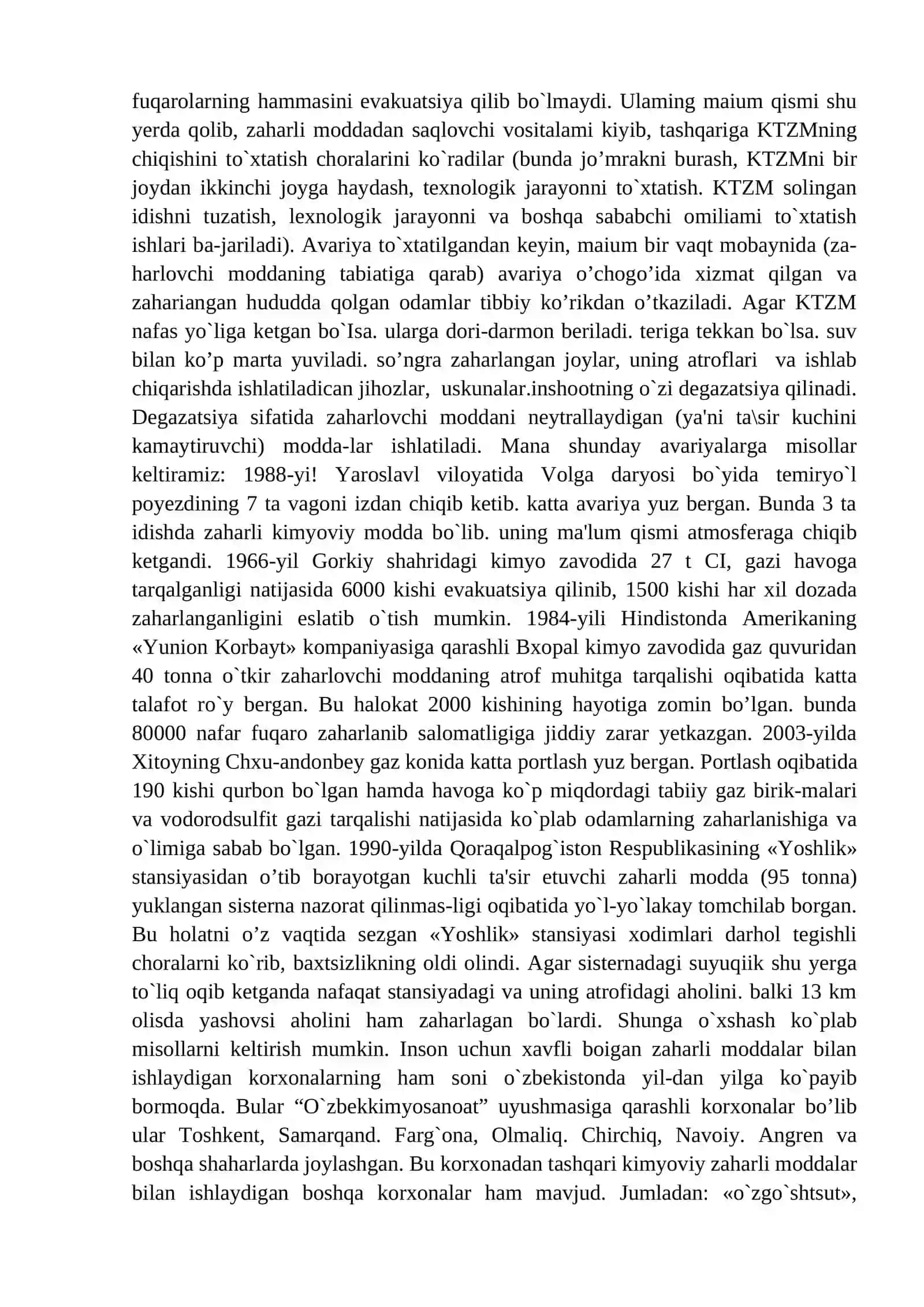 TABBIY OFAT,AVARIYA,KATASTROFLARDA JABRLANGANLARNI TIBBIY SARALASH (TRIAJ) QOIDALARI 4