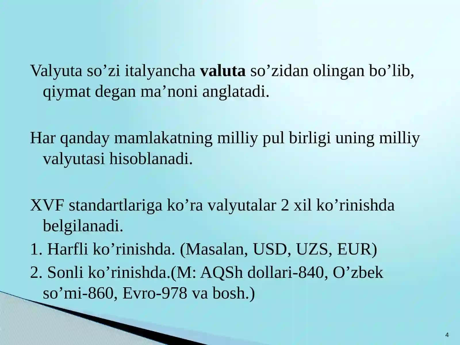 Tijorat banklari valyuta operatsiyalari 4