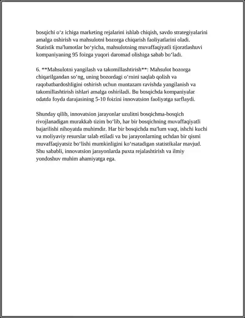 INNOVATSION JARAYONLAR RIVOJINING UMUMIY TENDENSIYALARI 4