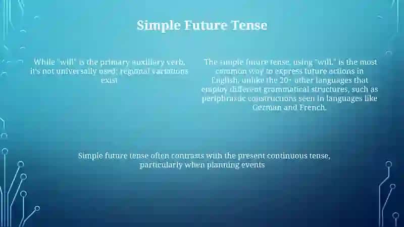 All future tense 4