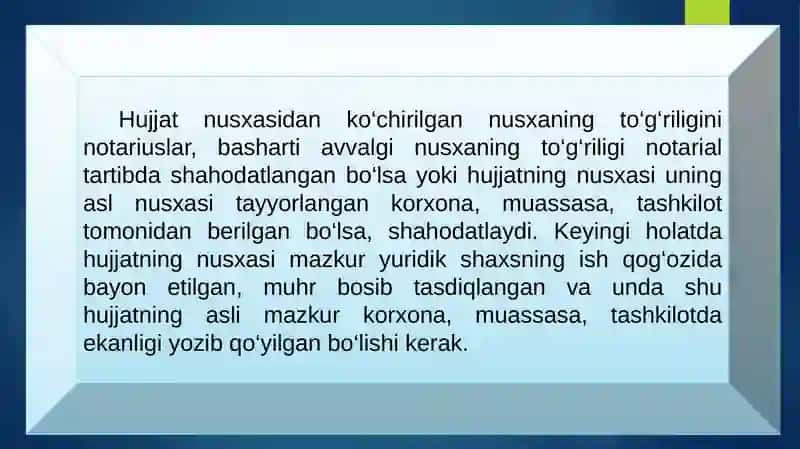 HUJJATLARDAGI IMZONING HAQIQIYLIGINI SHAHODATLASH 4