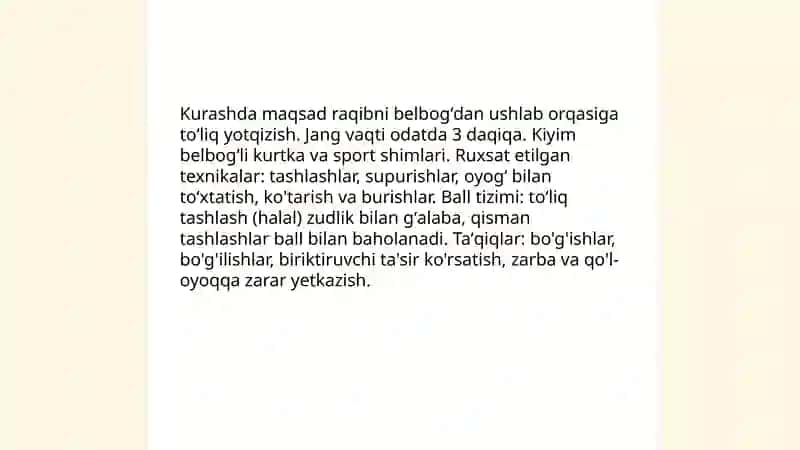 Milliy kurash Voleybolning kelib chiqish tarixi Dyuzdo sporti Fudbol hamjamiyati 4