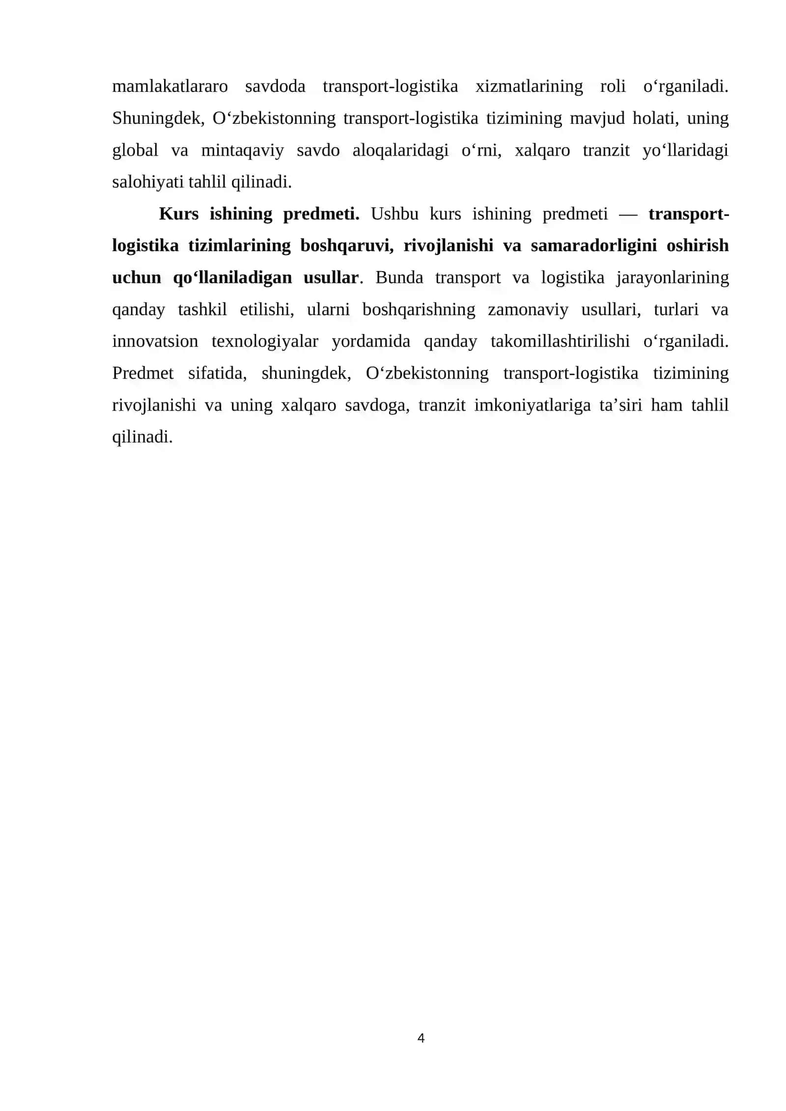 Transportning logistika tizimlari va rivojlanishi 4