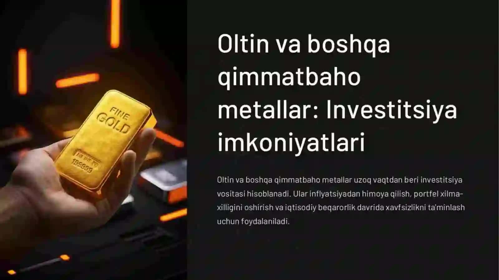 Qimmatbahometallar bozori xususiyatlari va vazifalari 4
