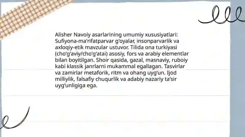 Alisher Navoiy 4
