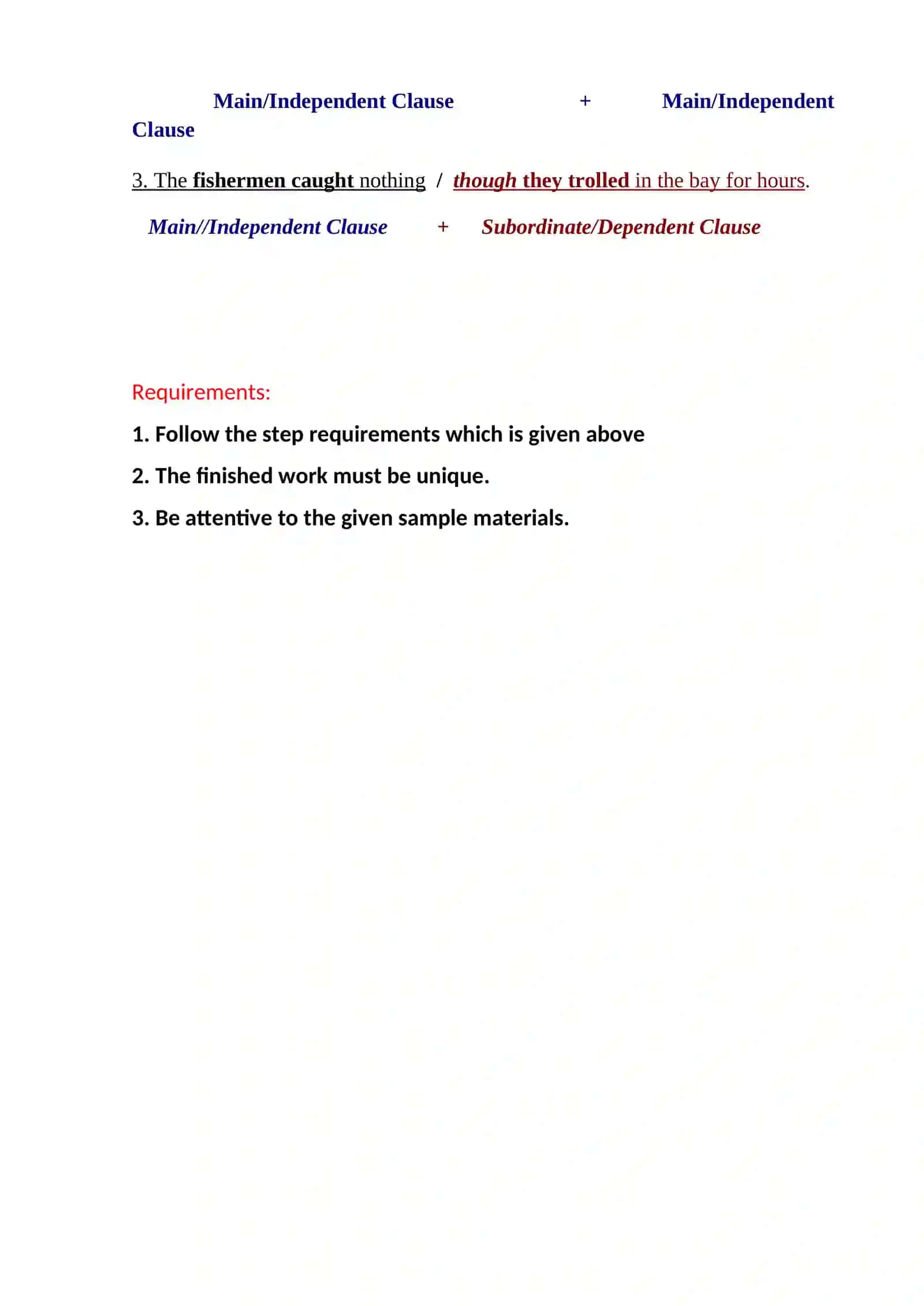 Assignment 6. Sentence structure analysis 4