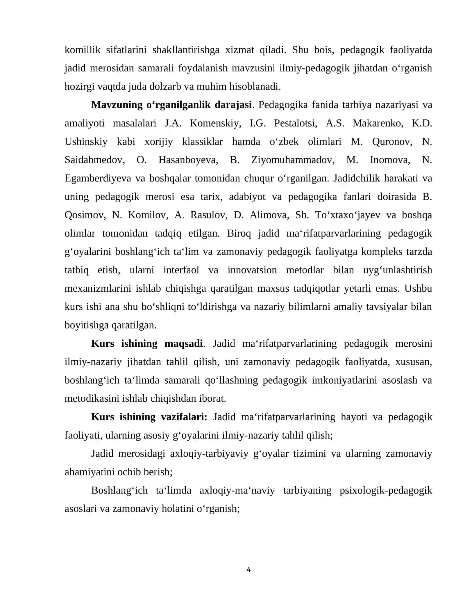 PEDAGOG FAOLIYATIDA JADID MAʼRIFATPARVARLARINING MEROSIDAN FOYDALANISH 4