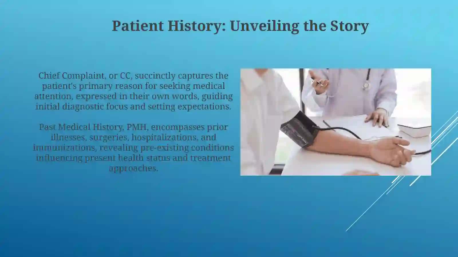 The Patient Examination Process 4