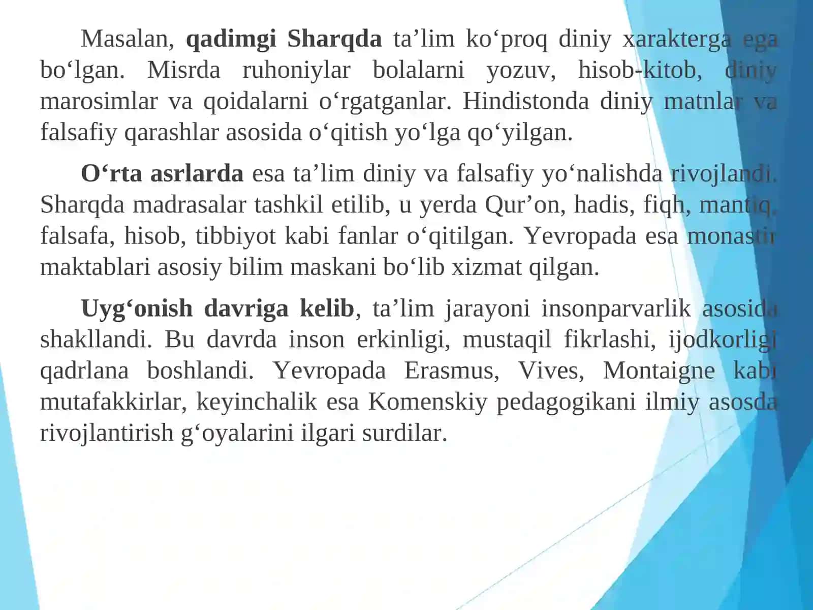 BOSHLANG`ICH TA`LIM PEDAGOGIKASI 4