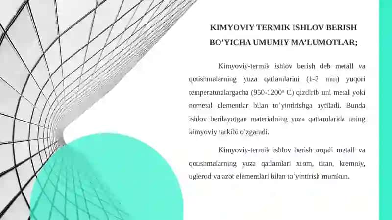 Termik ishlov berish 4