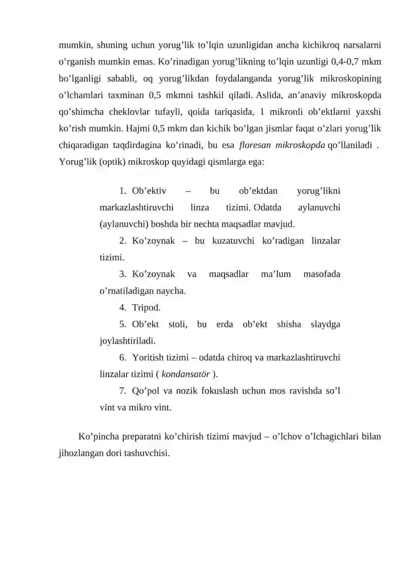 HUJAYRANI O’RGANISH USULLARI 4