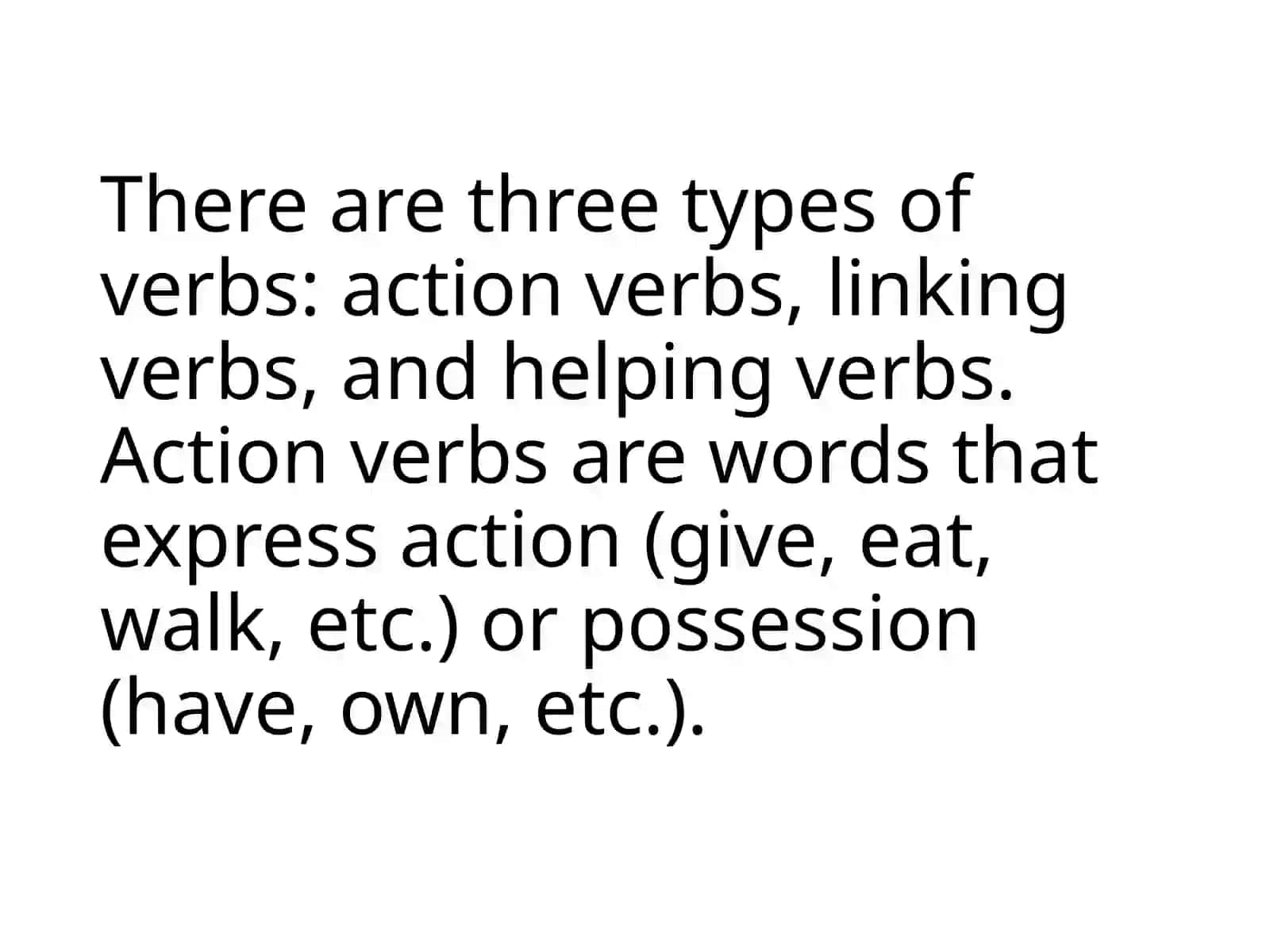 Verbs and its grammatical categories 4