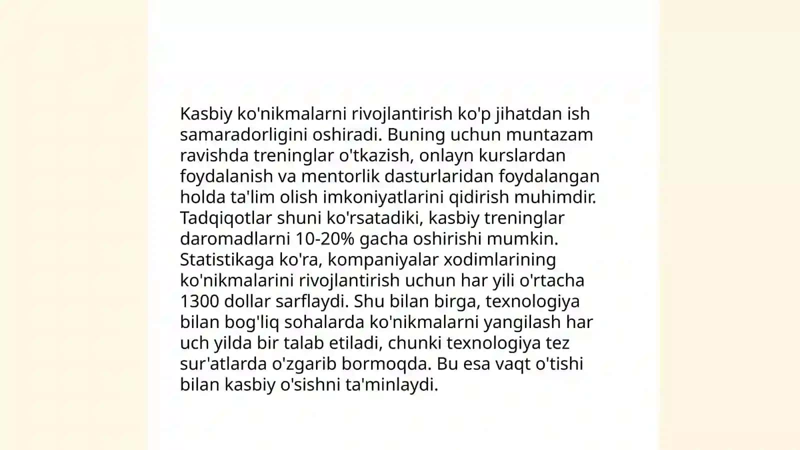Kasb hunarga yo'llash fanining maqsad va vazifalari 4