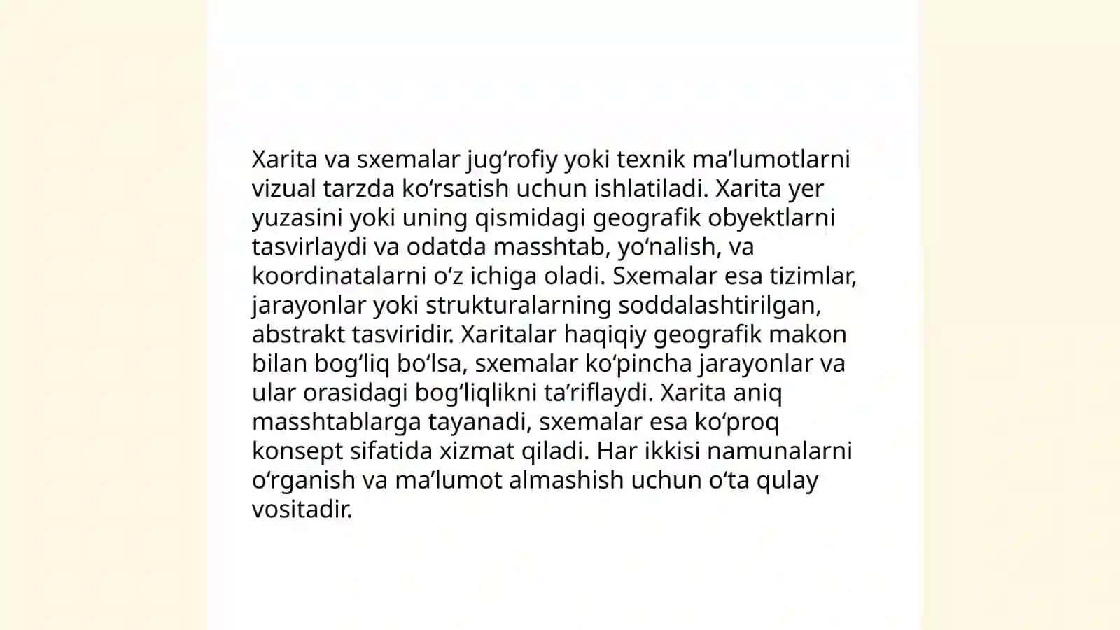 Xarita-sxemalardan foydalanish metodikasi 4