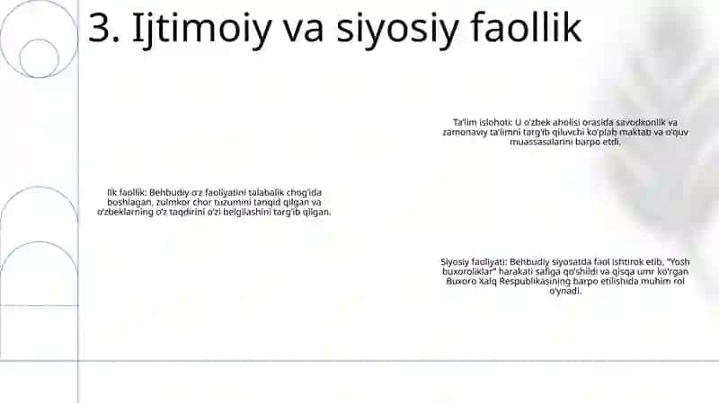 MahmudxoʻJa Behbudiy Hayoti 4
