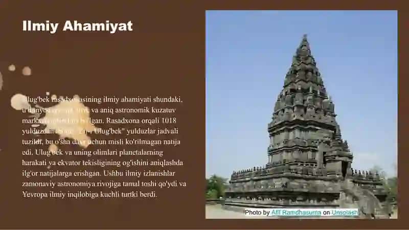 Samarqand ilmiy markazi Ulug'bek 4