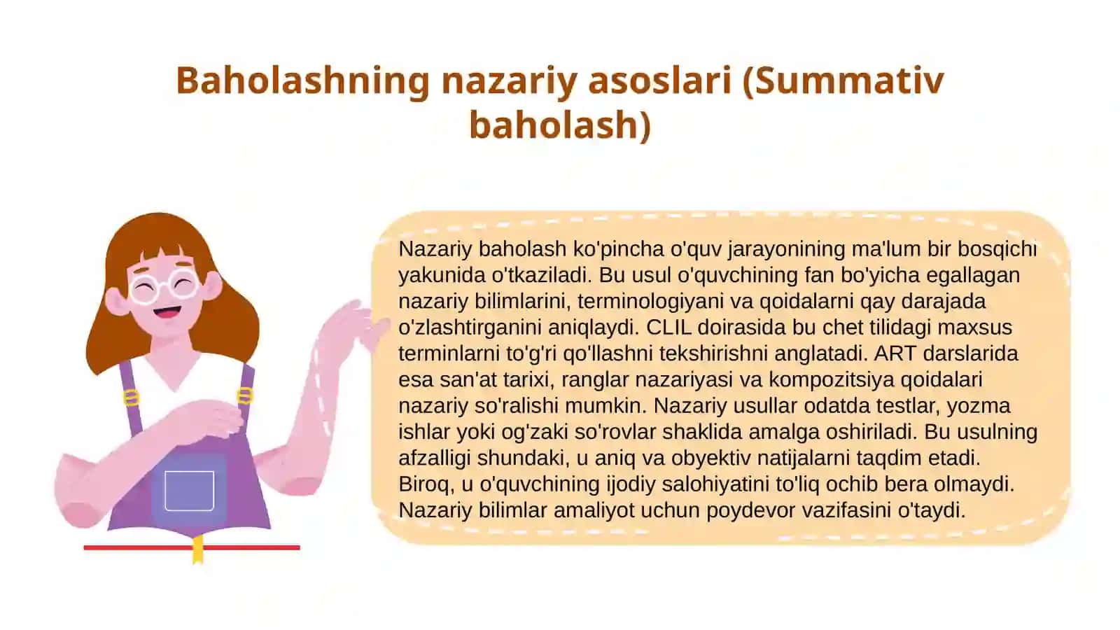 Baholash usullari boyicha nazariy va amaliy usullarni solishtirish 4