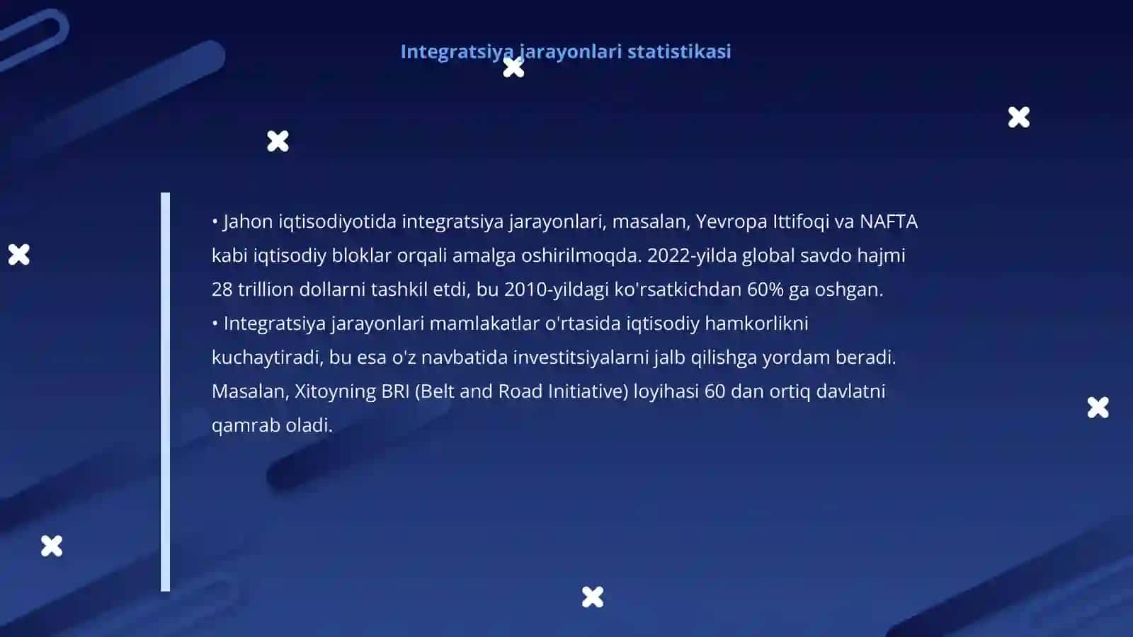 Jahon iqtisodiyoti globallashuvining zamonaviy tendensiyalari 4