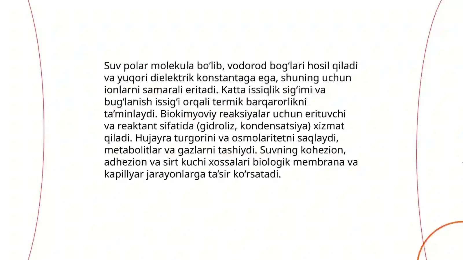Hayotning kimyoviy tarkibiy va funksional asoslari 4