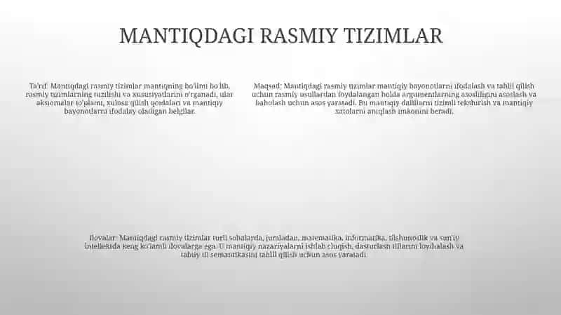 Mantiqiy Tafakkur Shakllari Va Qonunlarni OʻRganuvchi Fan Sohasi Sifatida 4