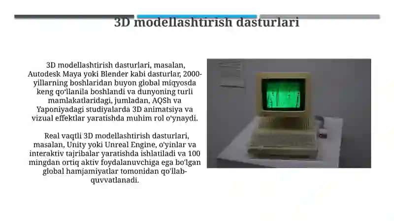 Kompyuter grafikasi dasturiy ta'minoti 4