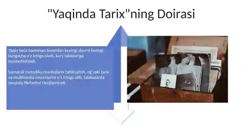 Oʻzbekistonni eng yangi tarixini oʻqitish metodikasi 4