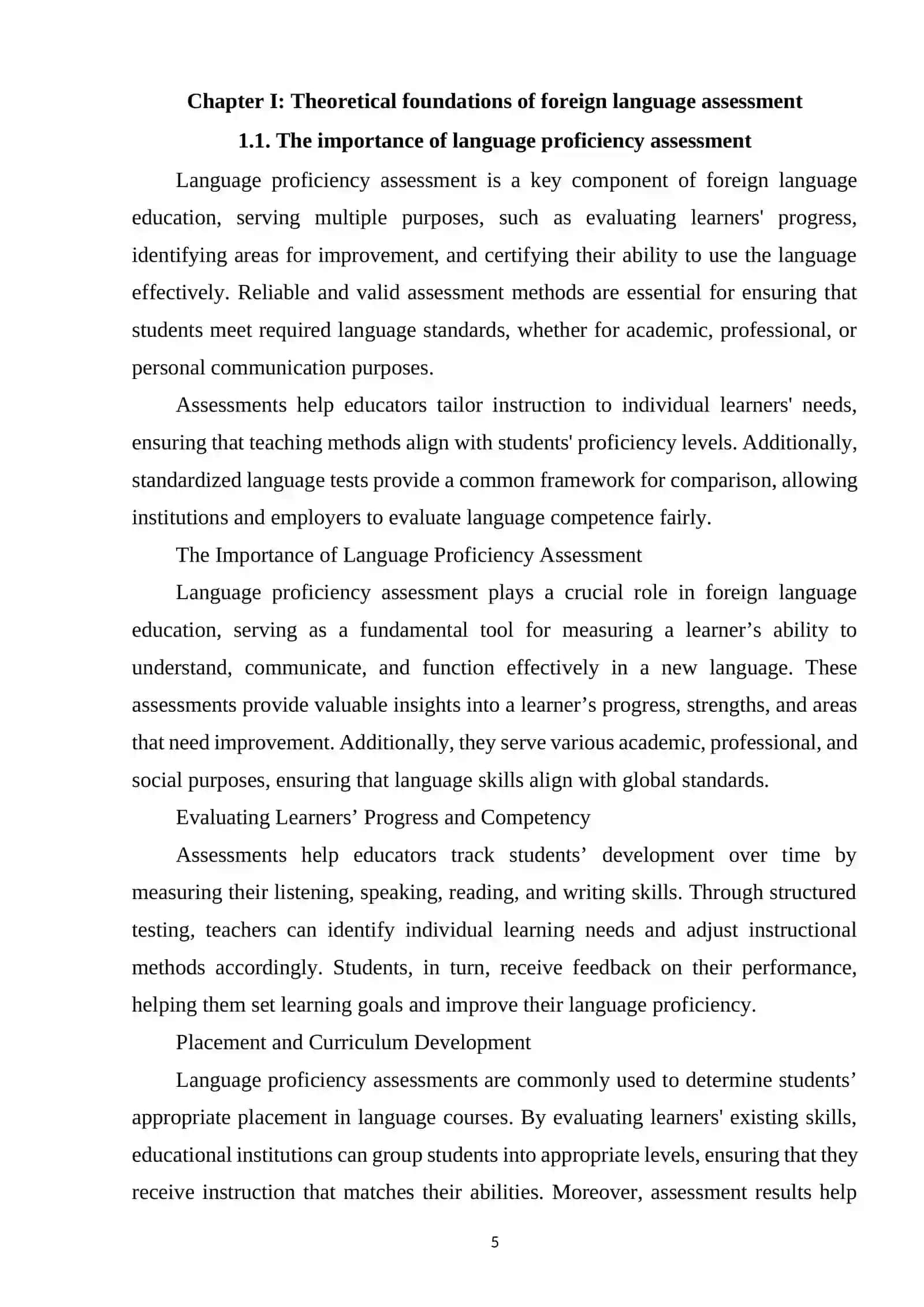Mavzu: Assessment methods for foreign language proficiency at different levels of education 4