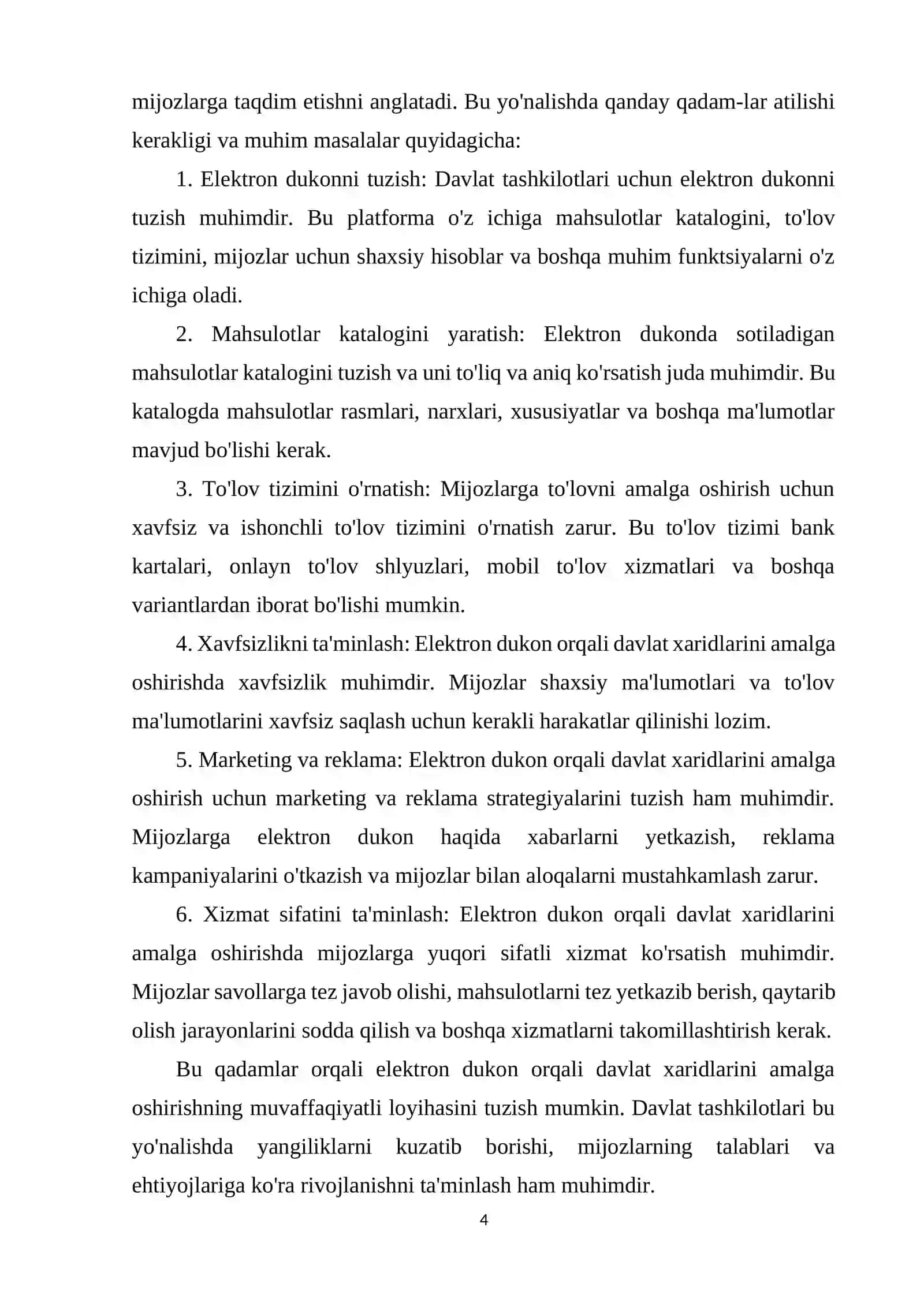 Elektron dukon orqali davlat xaridlarini amalga oshirish tartibi 4