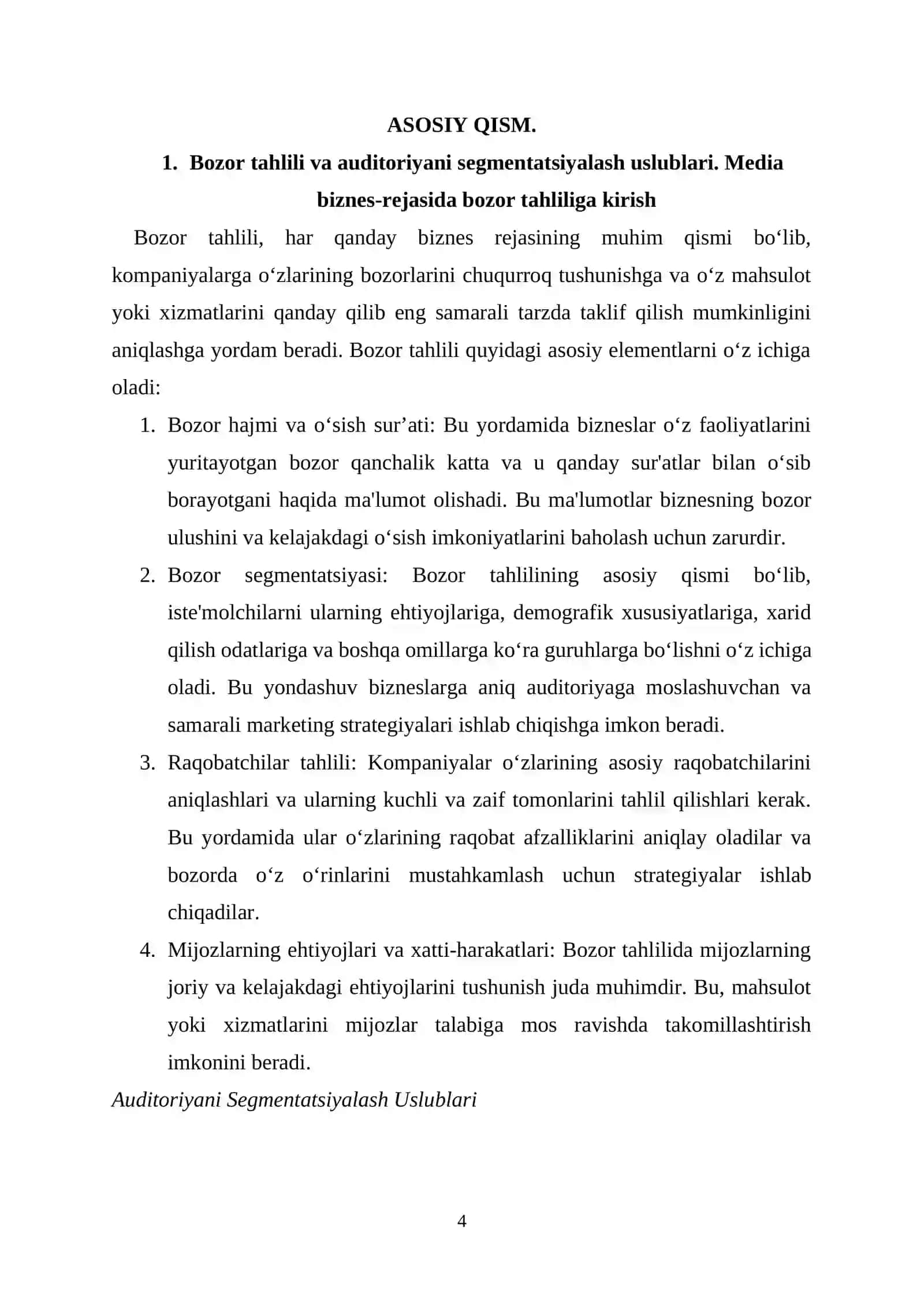 OAV DA BIZNES REJALASHTIRISH MAHORATI 4
