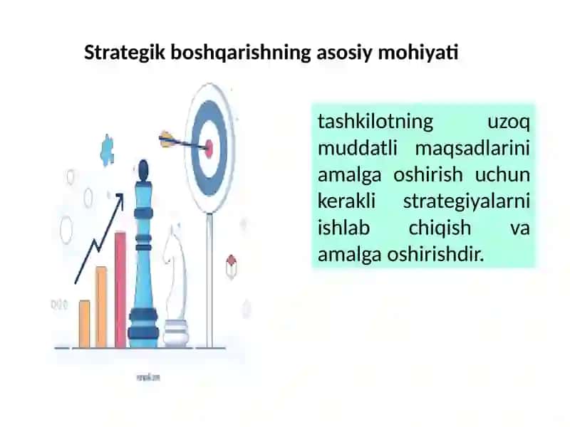 STRATEGIK BOSHQARUVNING VAZIFLARI 4