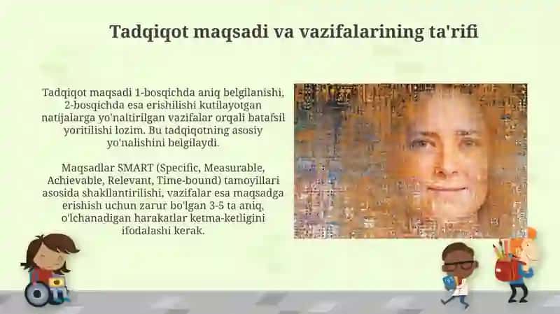 Ilmiy texnikaviy informatsialarni taxlil qilish ilmiy tadqiqot maqsadi va vazifasiniifodaetish 4
