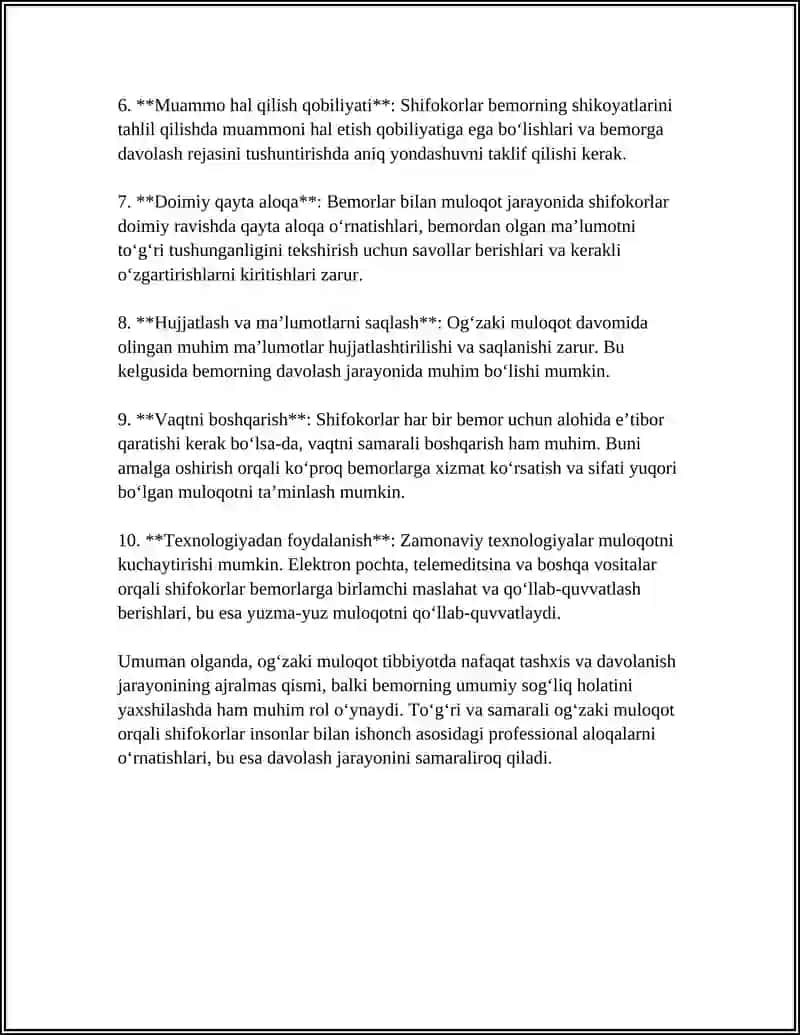 PATSENT BILAN MULOQOT TUTLARI VEBRAL VA NOVEBRAL MULOQOT 4
