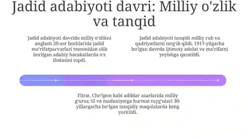 Oʻzbek adabiy tanqidining paydo boʻlishi va shakllanishi 4