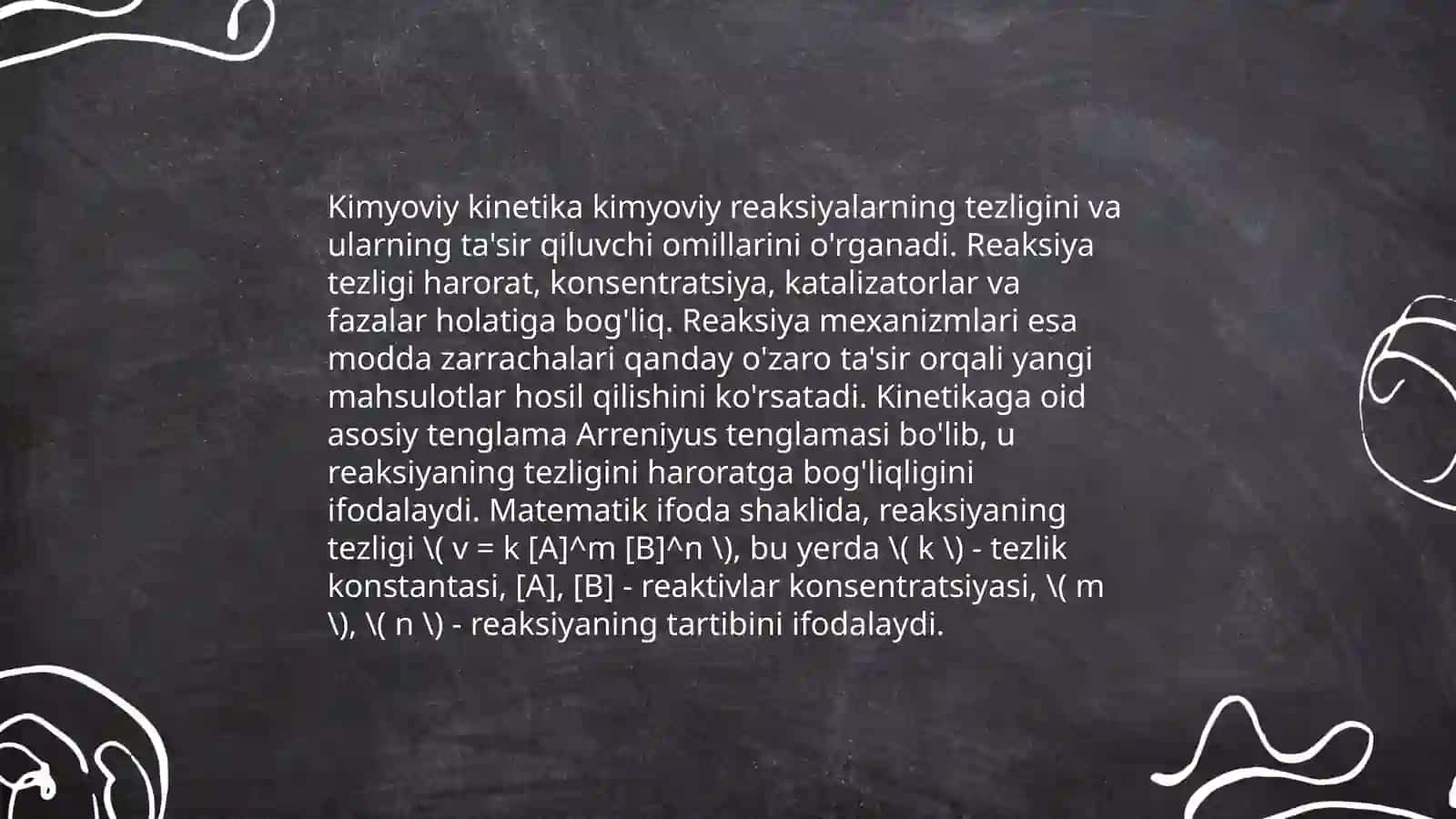 Fizikaviy-kimyoning dalzarb muommolari faniga kirish 4