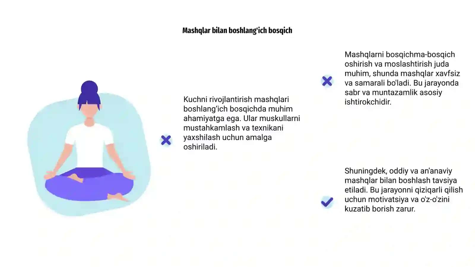 Kuchni rivojlantirish mashqlari 4