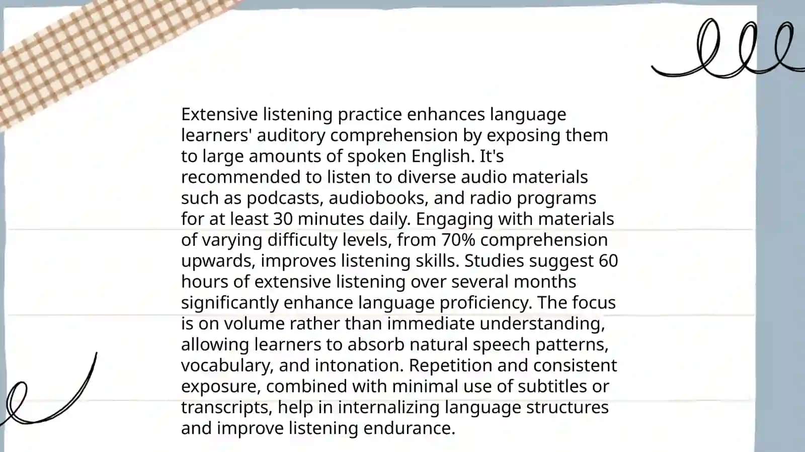 Techniques to develop receptive skills and techniques to develop productive skills 4