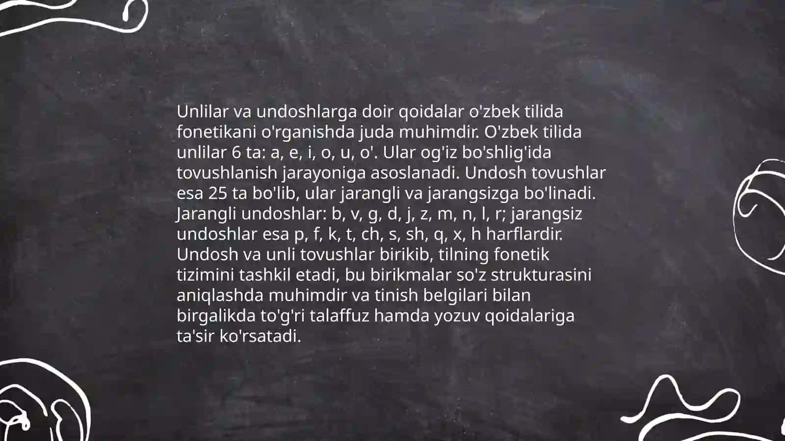 Unli va undosh tovushlarni oʻrganishda orfografik mashqlarni tashkil etish 4