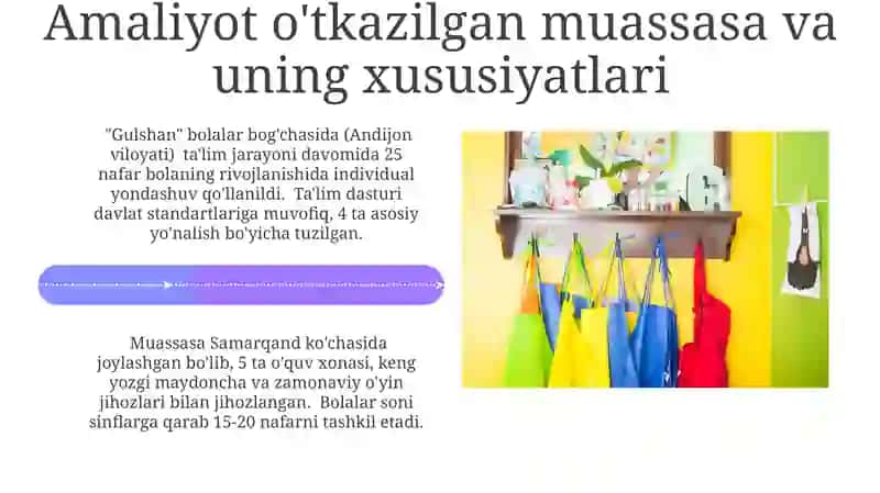 Maktabgacha ta’lim tashkilotida amaliyot hisoboti 4