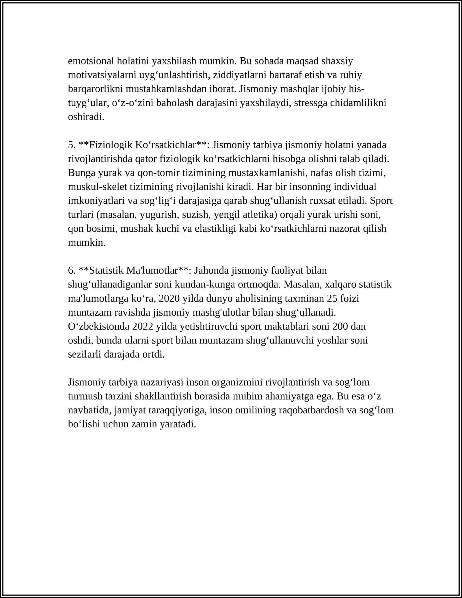 Jismoniy tarbiya nazariyasi va metodikasi 4