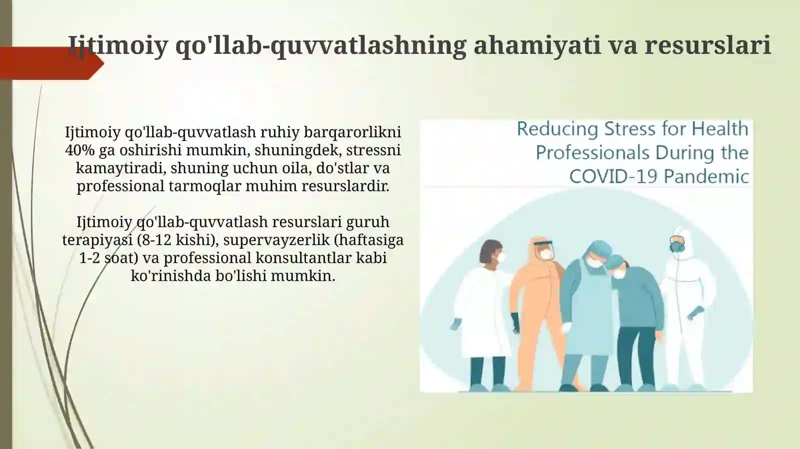 Stress, Inqiroz va Ijtimoiy Qo'llab-quvvatlash Asoslari 4