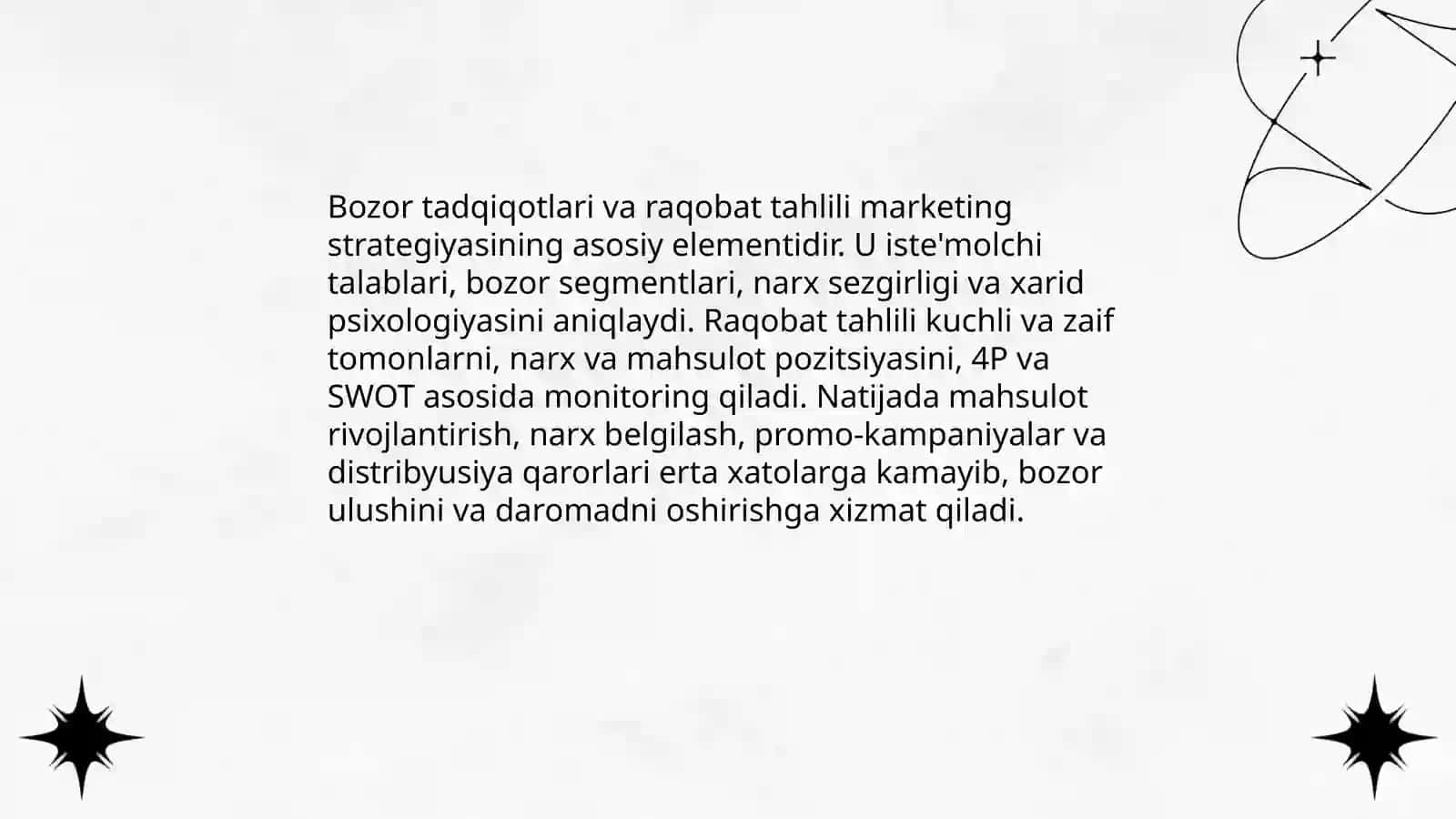 Korxonada marketing roli 4