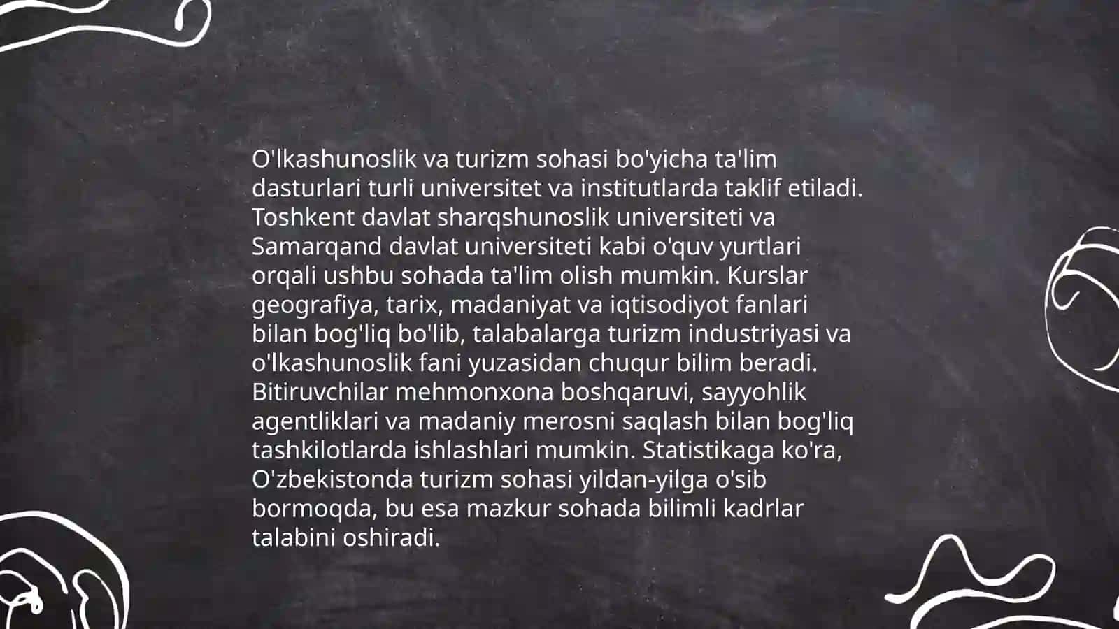 Turistik o'lkashunos ta'lim tizimlari 4